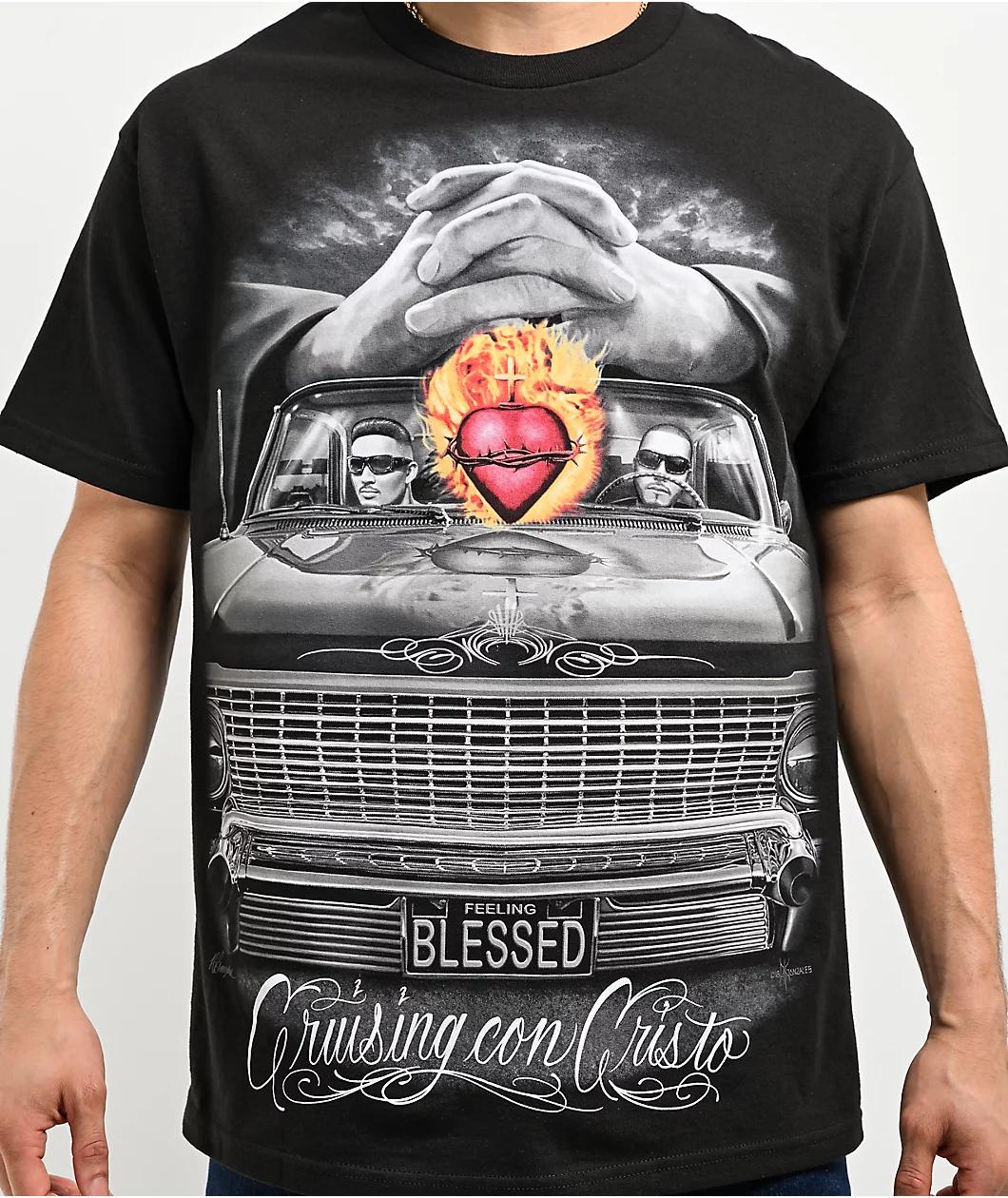 DGA Cruising Con Cristo Black T-Shirt Product Image