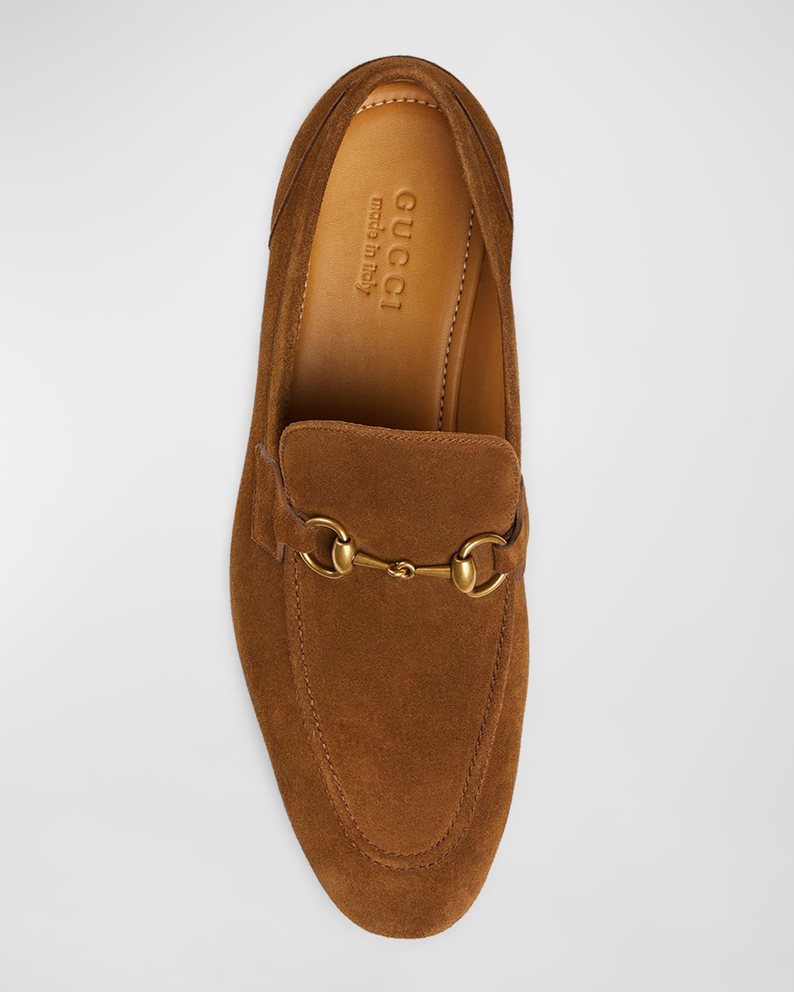 Mens Suede Horsebit Loafers Product Image