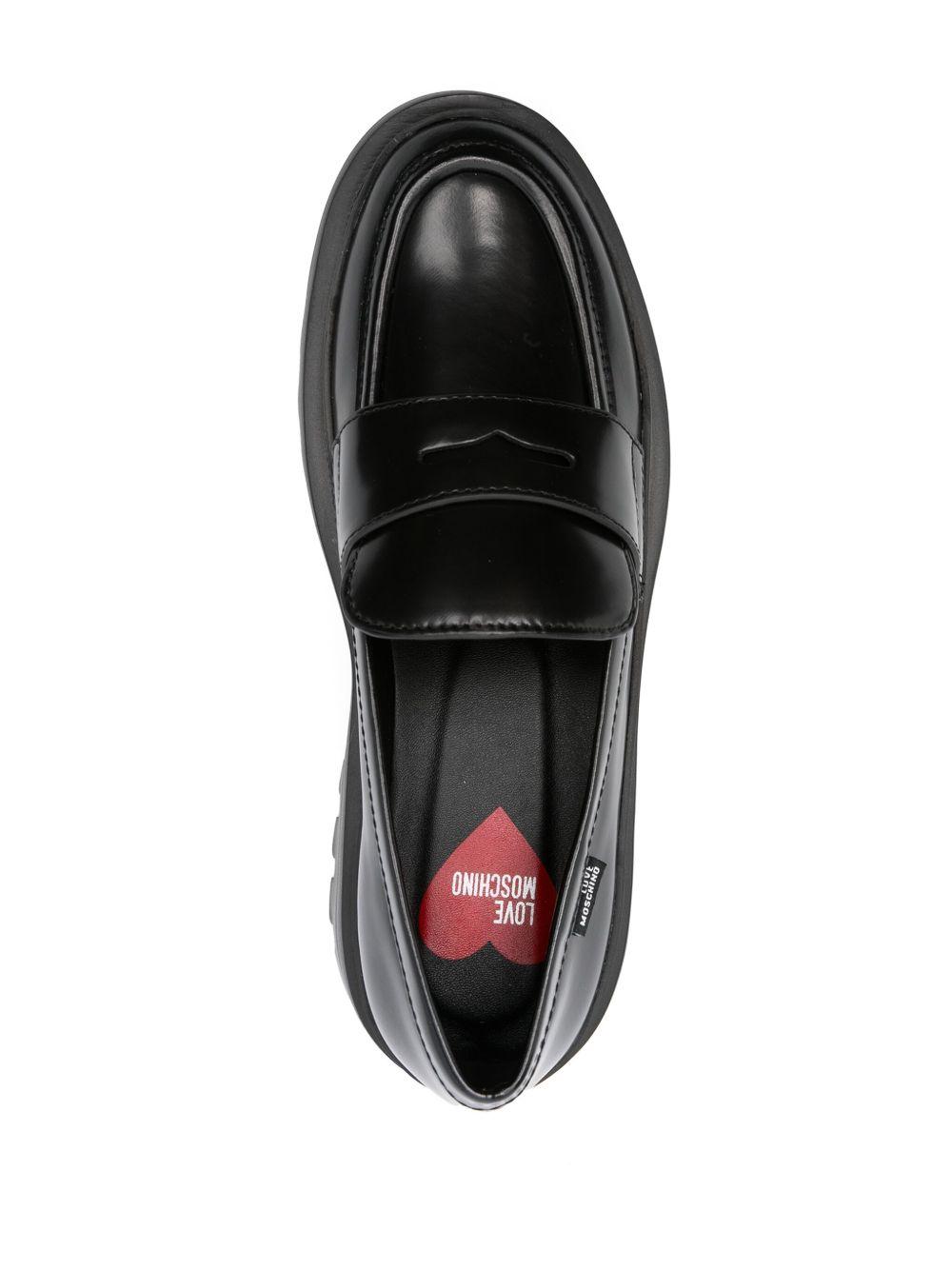 penny slot leather loafers Product Image