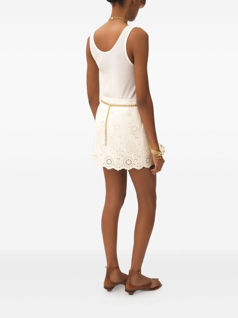 broderie-anglaise skirt Product Image