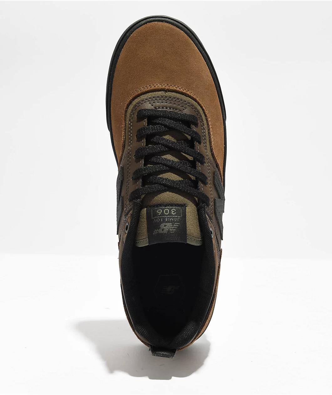 New Balance Numeric 306 Jamie Foy Brown & Black Skate Shoes Product Image