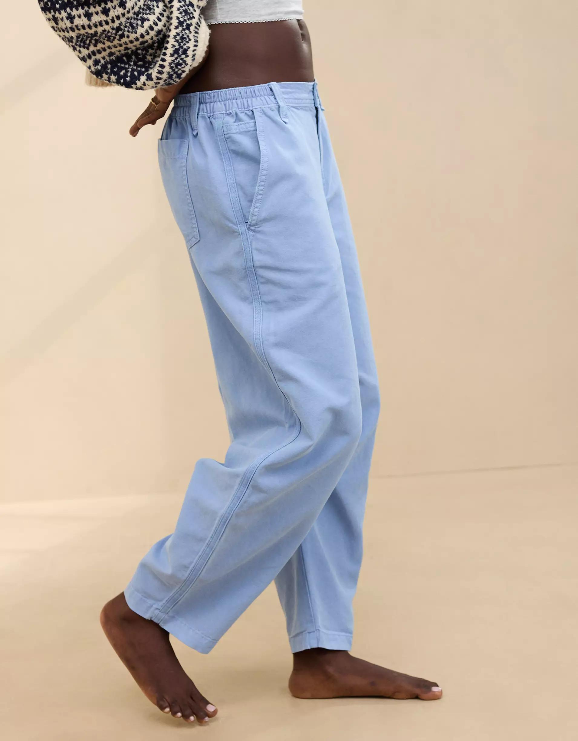 Aerie Barrel Leg Pant Product Image