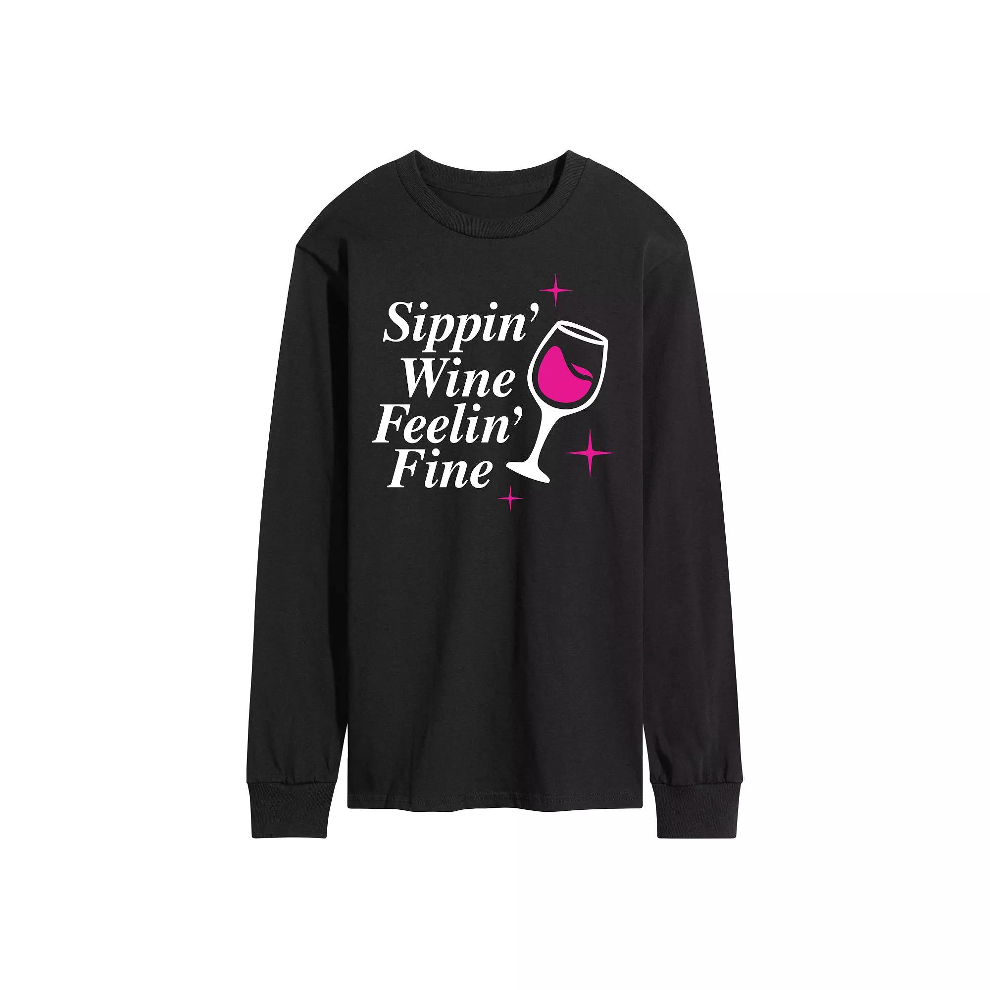 Men's Shrek Gingy Snowflakes Long Sleeve Graphic Tee,  Product Image