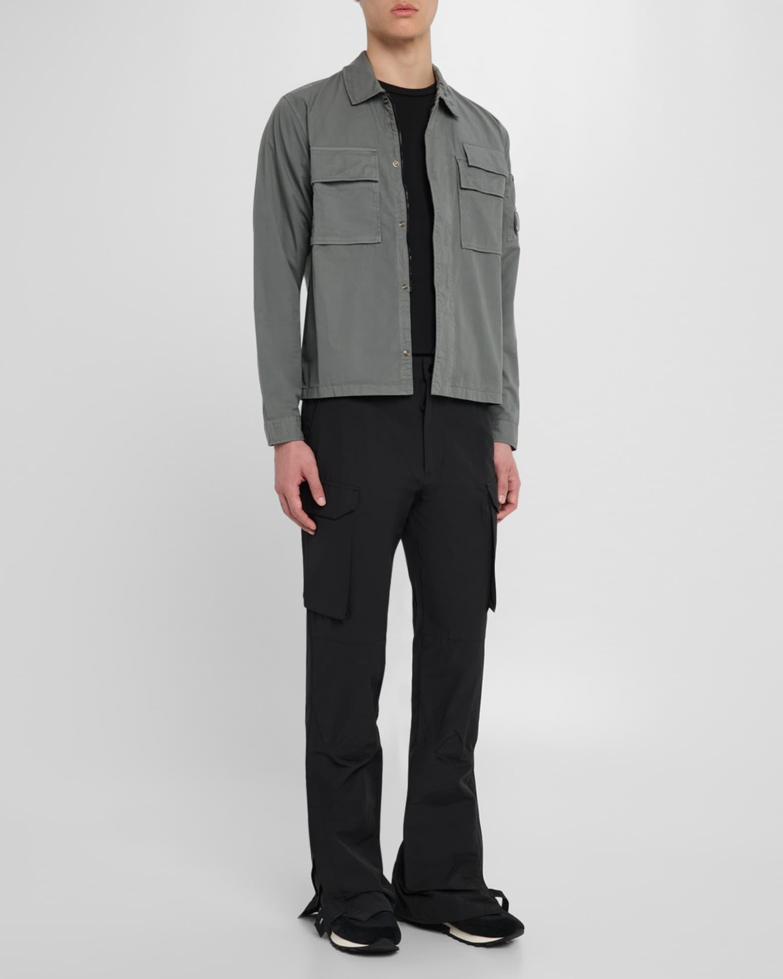 Men's Gabardine Lens Overshirt Product Image