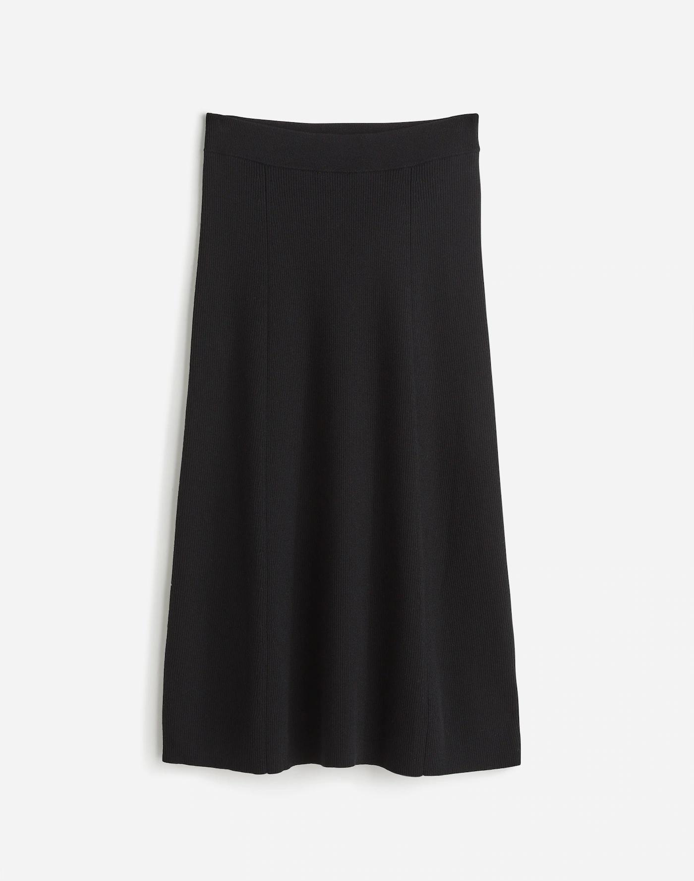 Merino Wool-Blend Maxi Skirt Product Image