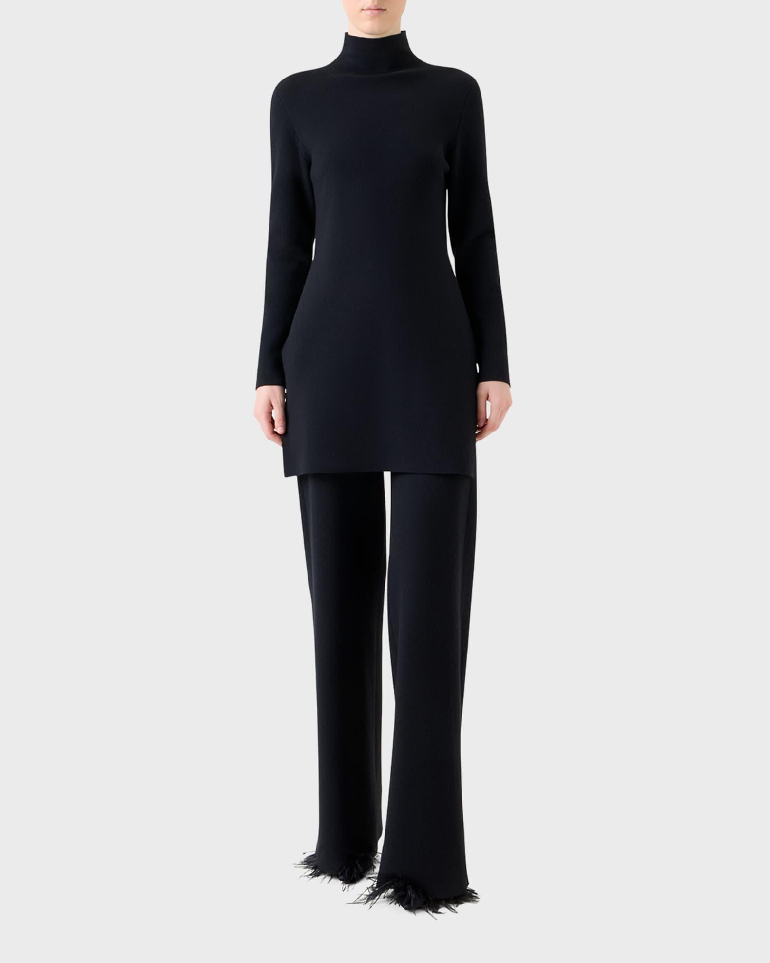 Cashmere Milano Knit Bootcut-Leg Pants Product Image