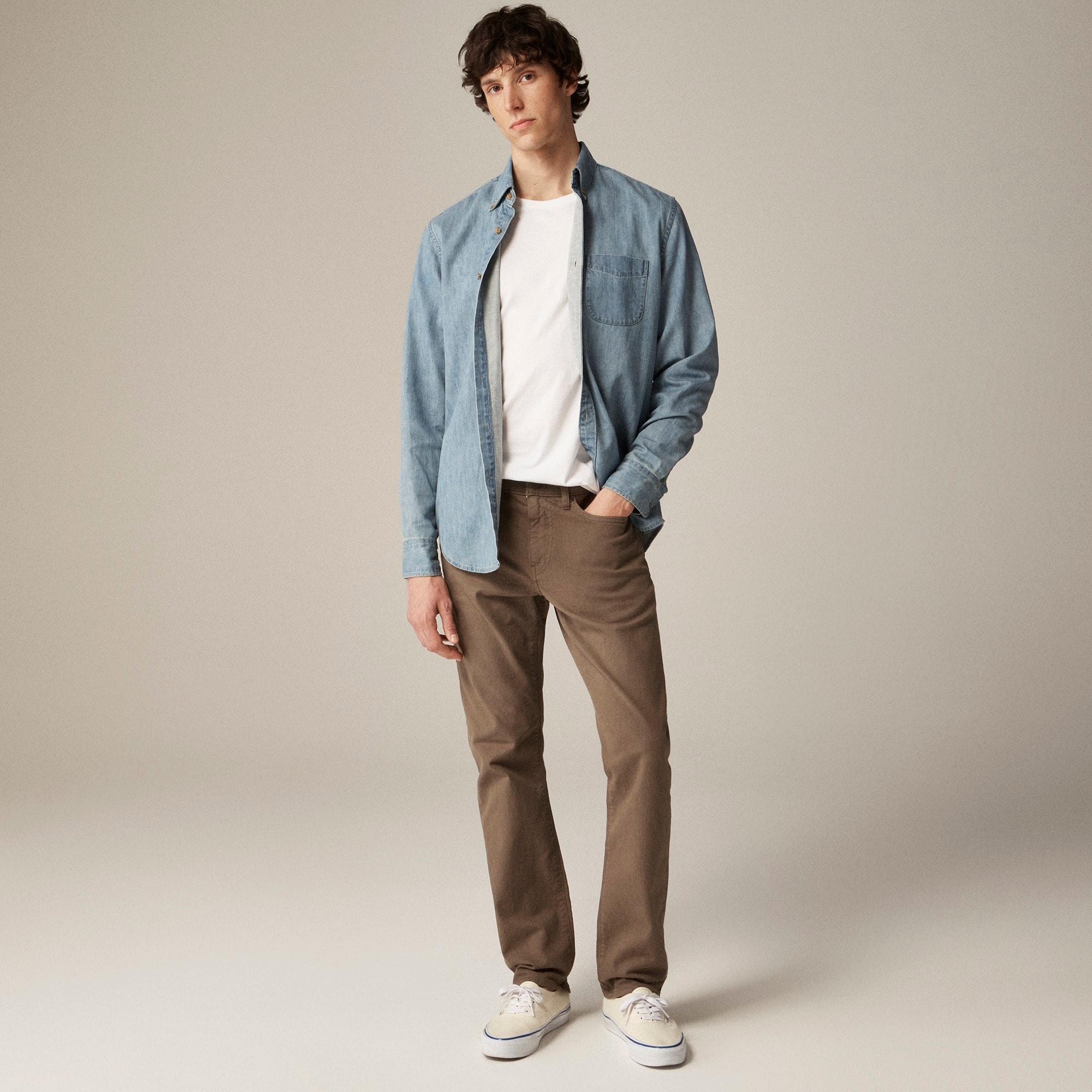 484 Slim-fit garment-dyed five-pocket pant Product Image