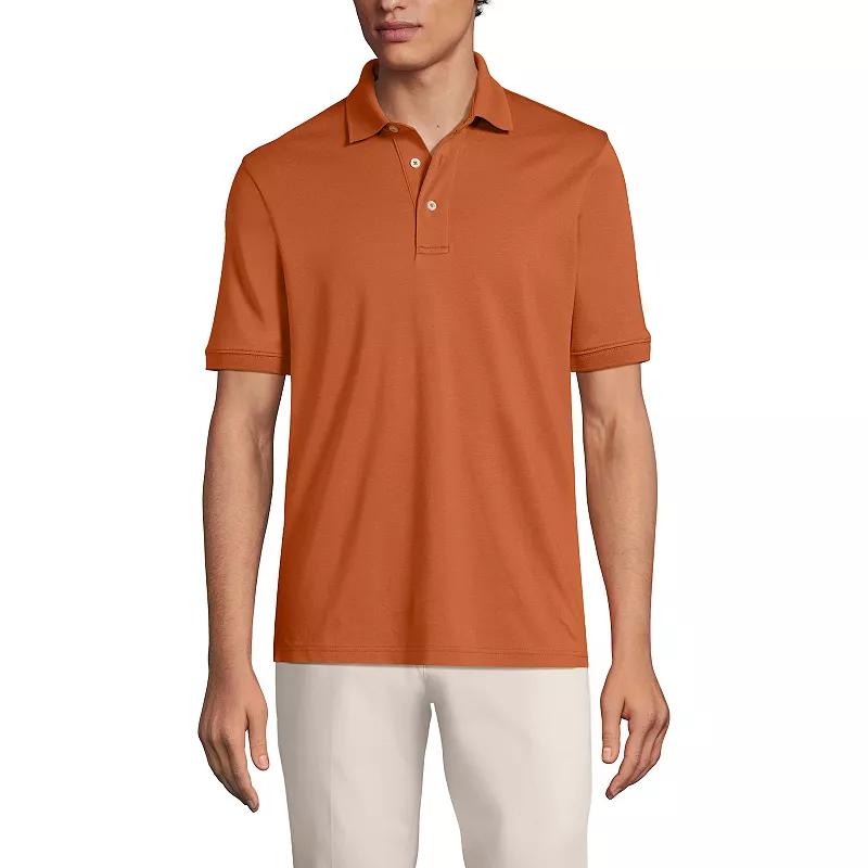 Big & Tall Lands' End Super Soft Supima Polo, Men's,  Product Image