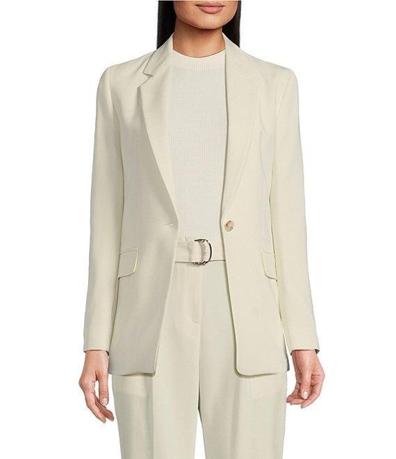 BOSS by Hugo Boss Coordinating Jocaluah Stretch Woven Single Breasted Pocketed Blazer Product Image
