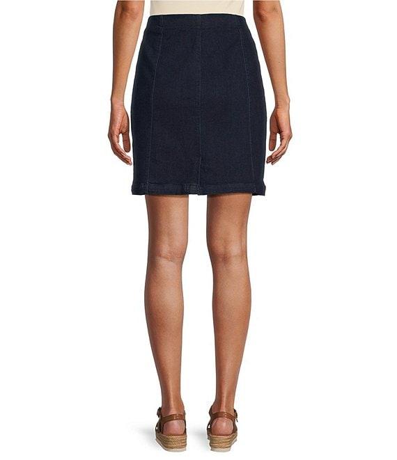 Intro Stretch Denim Panel Pull-On Skort Product Image
