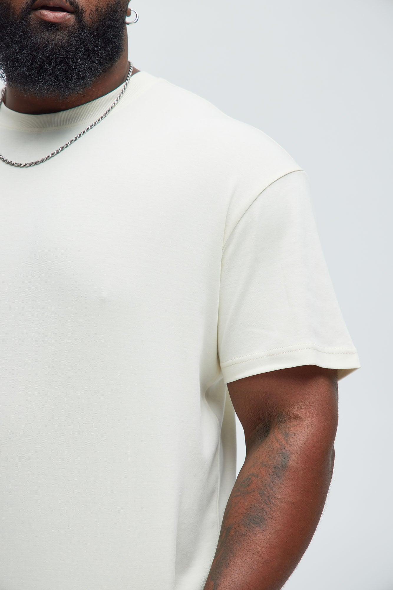 Davison Premium Short Sleeve Tee - Off White Product Image