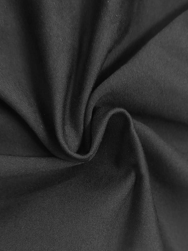 Long Sleeves Striped Deep V-Neck Mini Dresses Product Image