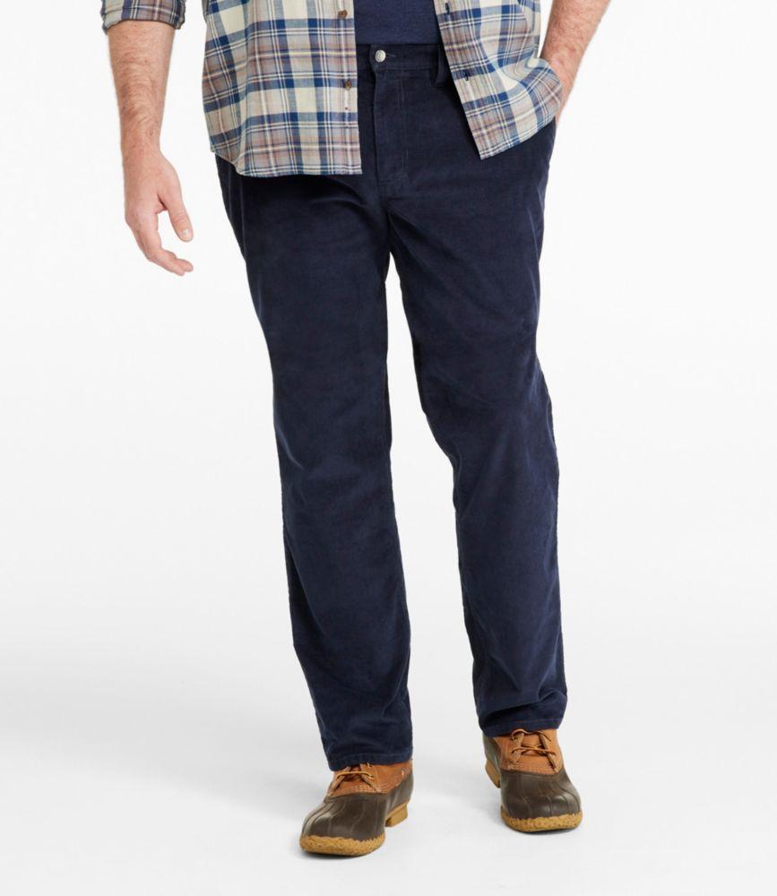Men's BeanFlex® Corduroy Pants, Chinos, Standard Fit, Straight Leg Product Image