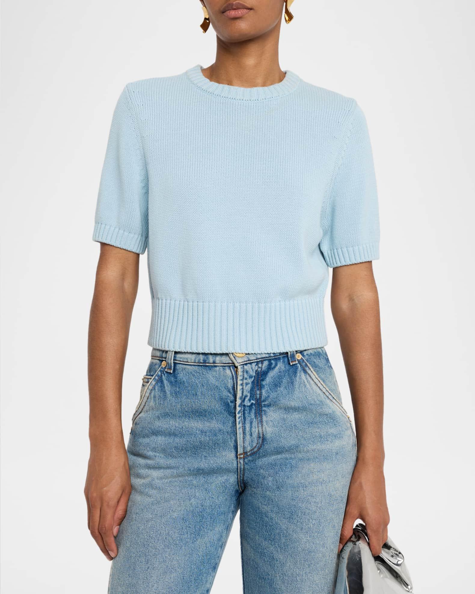 Elsie Short-Sleeve Sweater Product Image