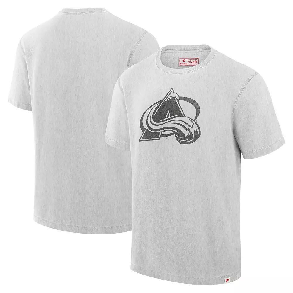 Men's Fanatics Cream Colorado Avalanche T-Shirt, Size: XL, Beige Product Image