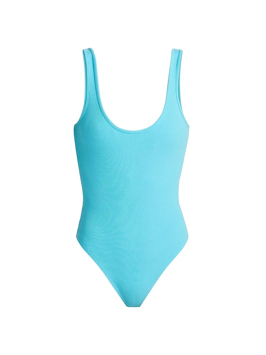 Womens Nica Scoopneck Rib-Knit Bodysuit Product Image