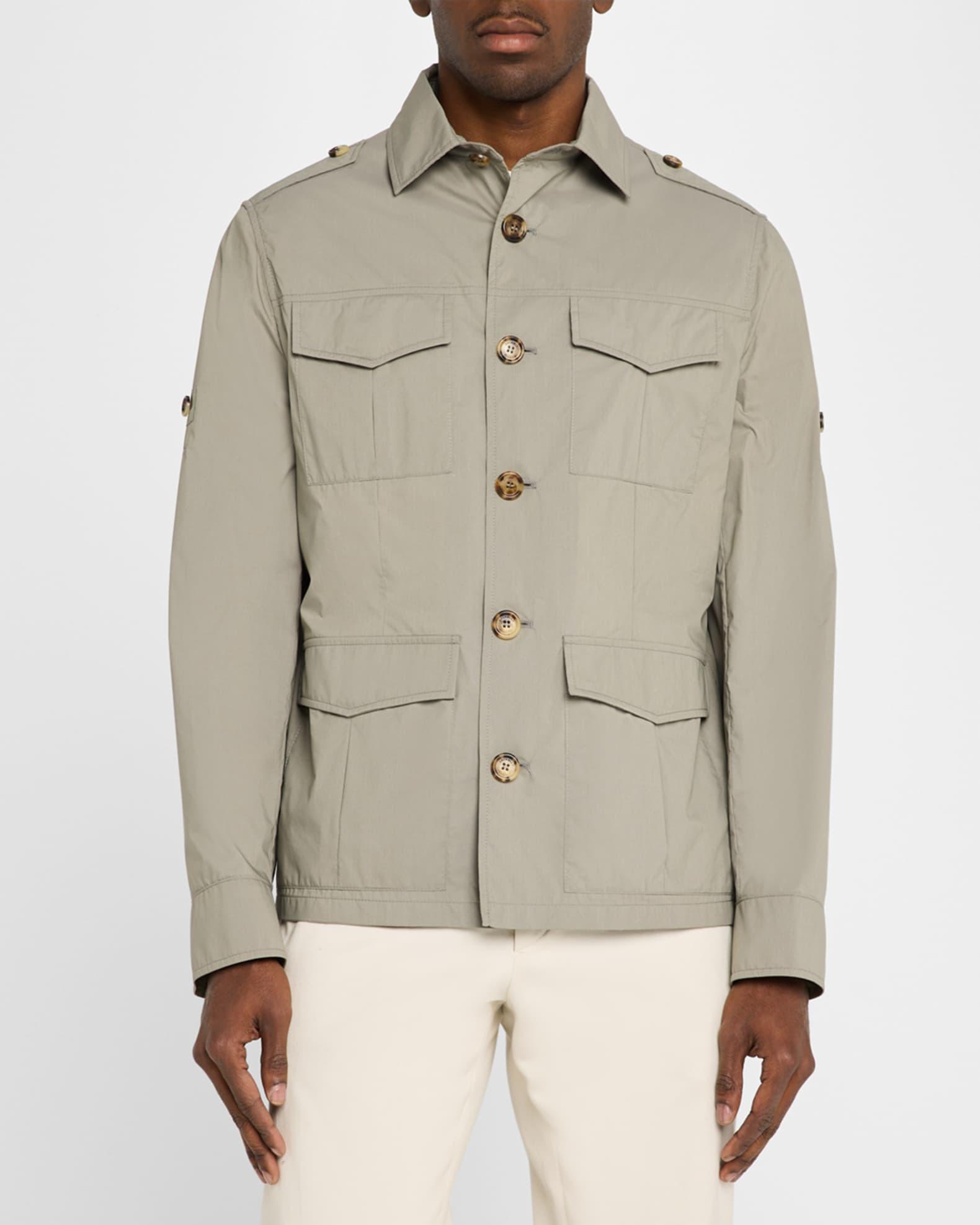 Men's Water-Resistant Safari Jacket Product Image