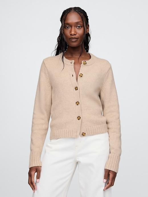 CashSoft Crop Cardigan Product Image