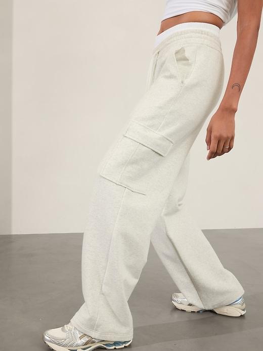 Forever Fleece Mid Rise Cargo Pant Product Image