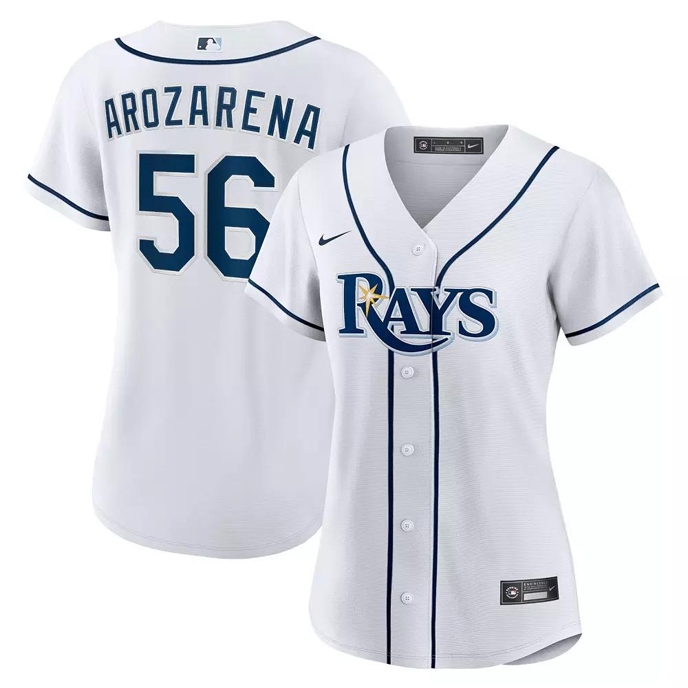 Women's Nike Randy Arozarena White Tampa Bay Rays Home Replica Player Jersey, Size: Medium Product Image