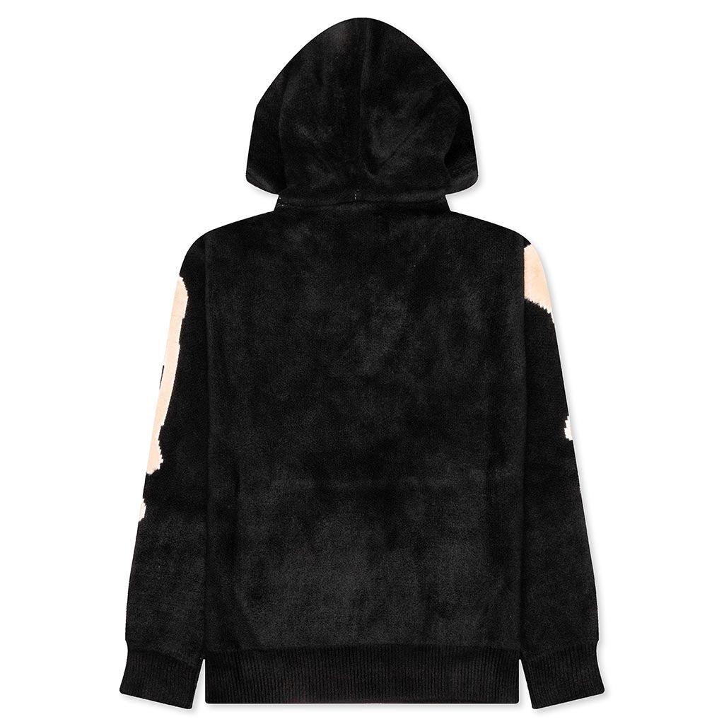 Bones Sleeves Hoodie - Black Male Product Image