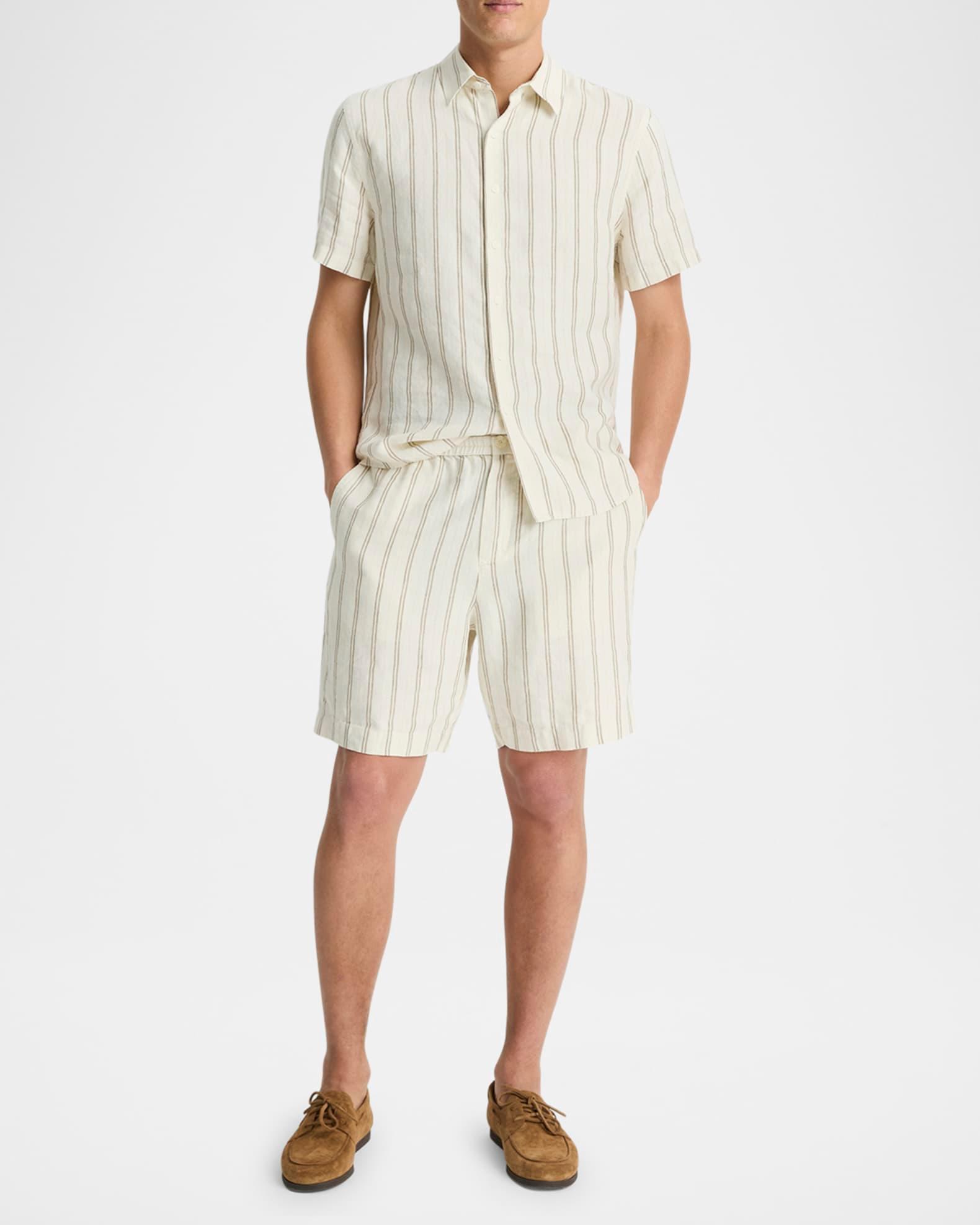 Men's Mesa Stripe Hemp Beach Shorts Product Image