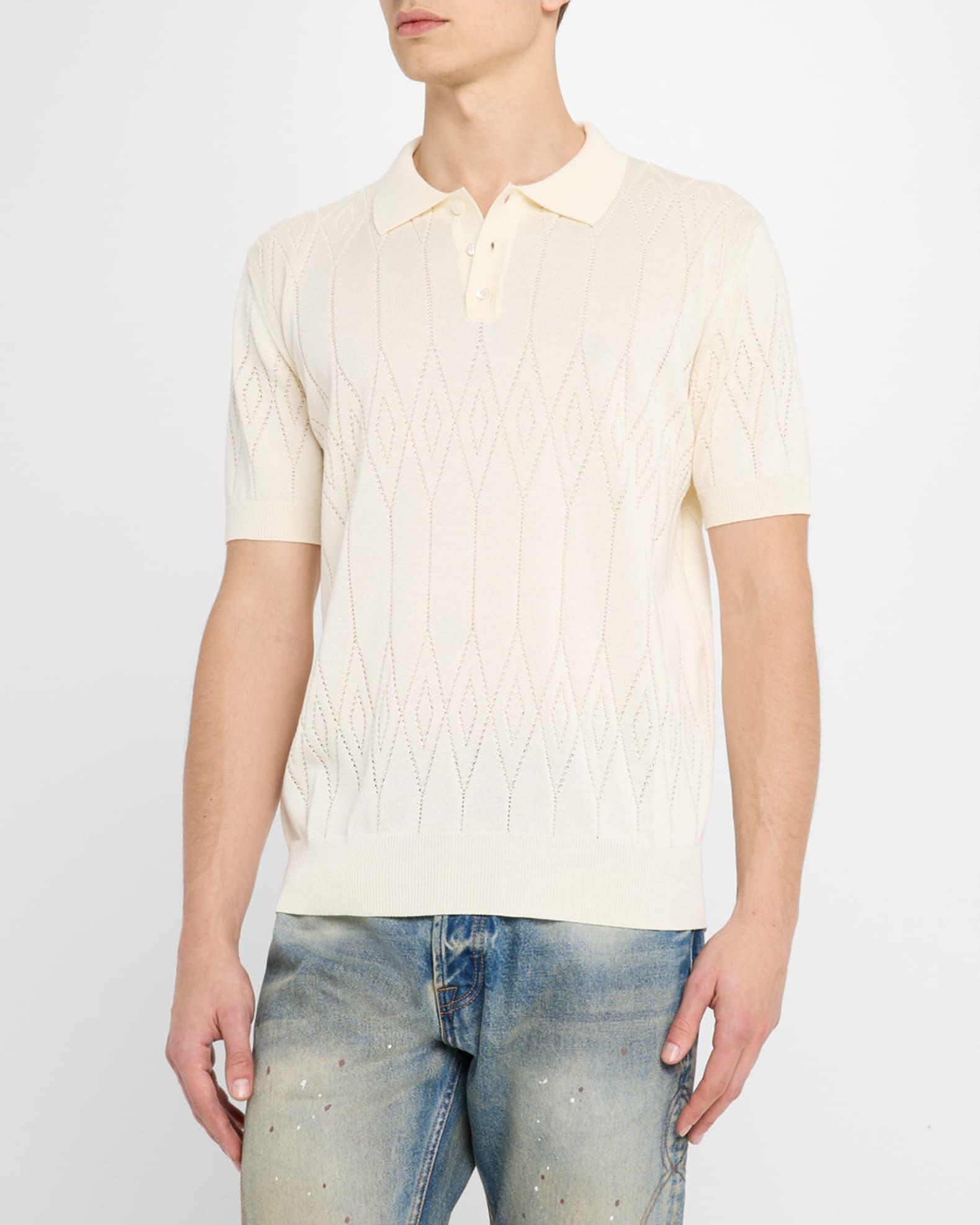 Men's Journey Knit Polo Shirt Product Image