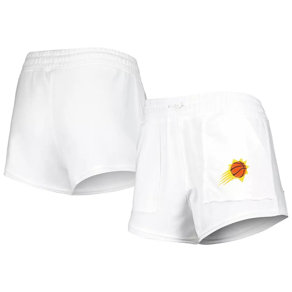 Women's Concepts Sport White Phoenix Suns Sunray Shorts,  Product Image