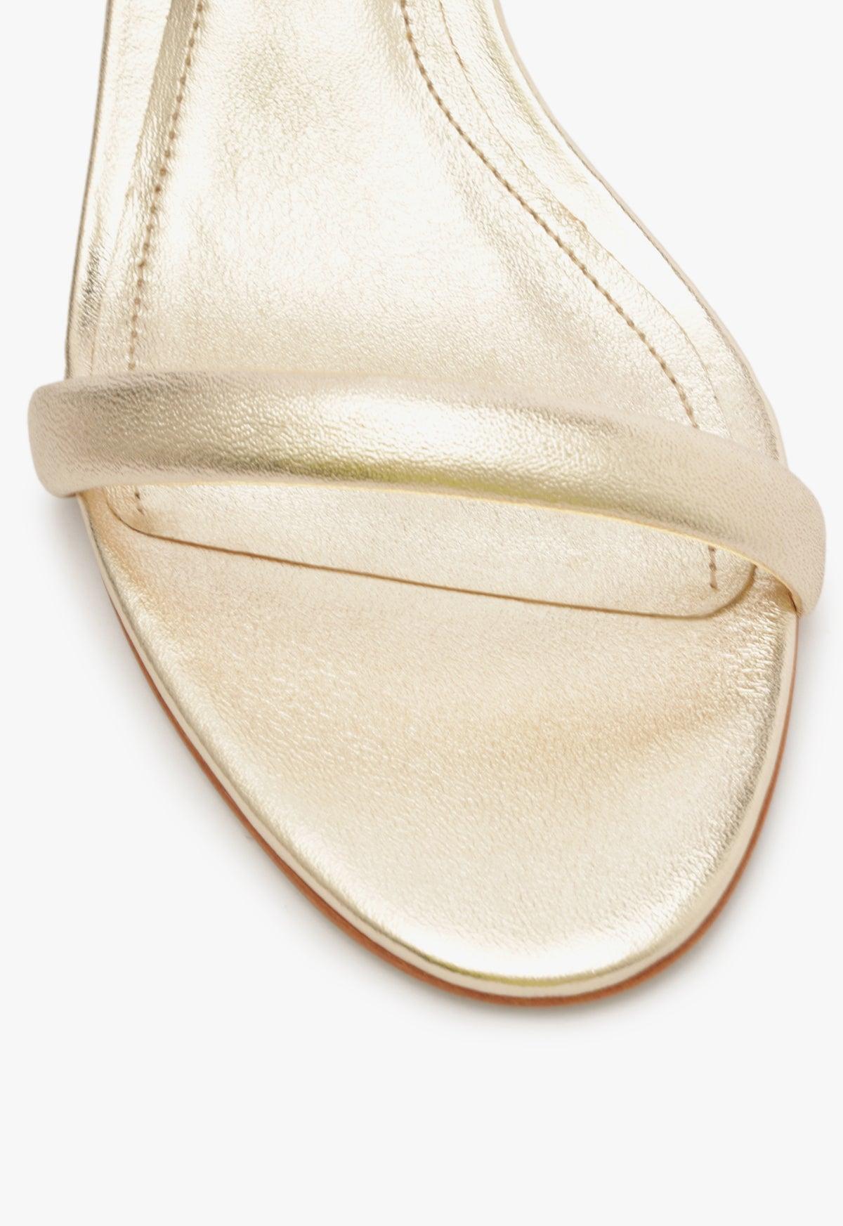 Skye Metallic Nappa & Vinyl Sandal Product Image