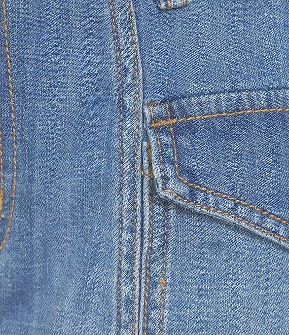 Code Bleu Stretch Denim Mid Rise Utility Skort Product Image
