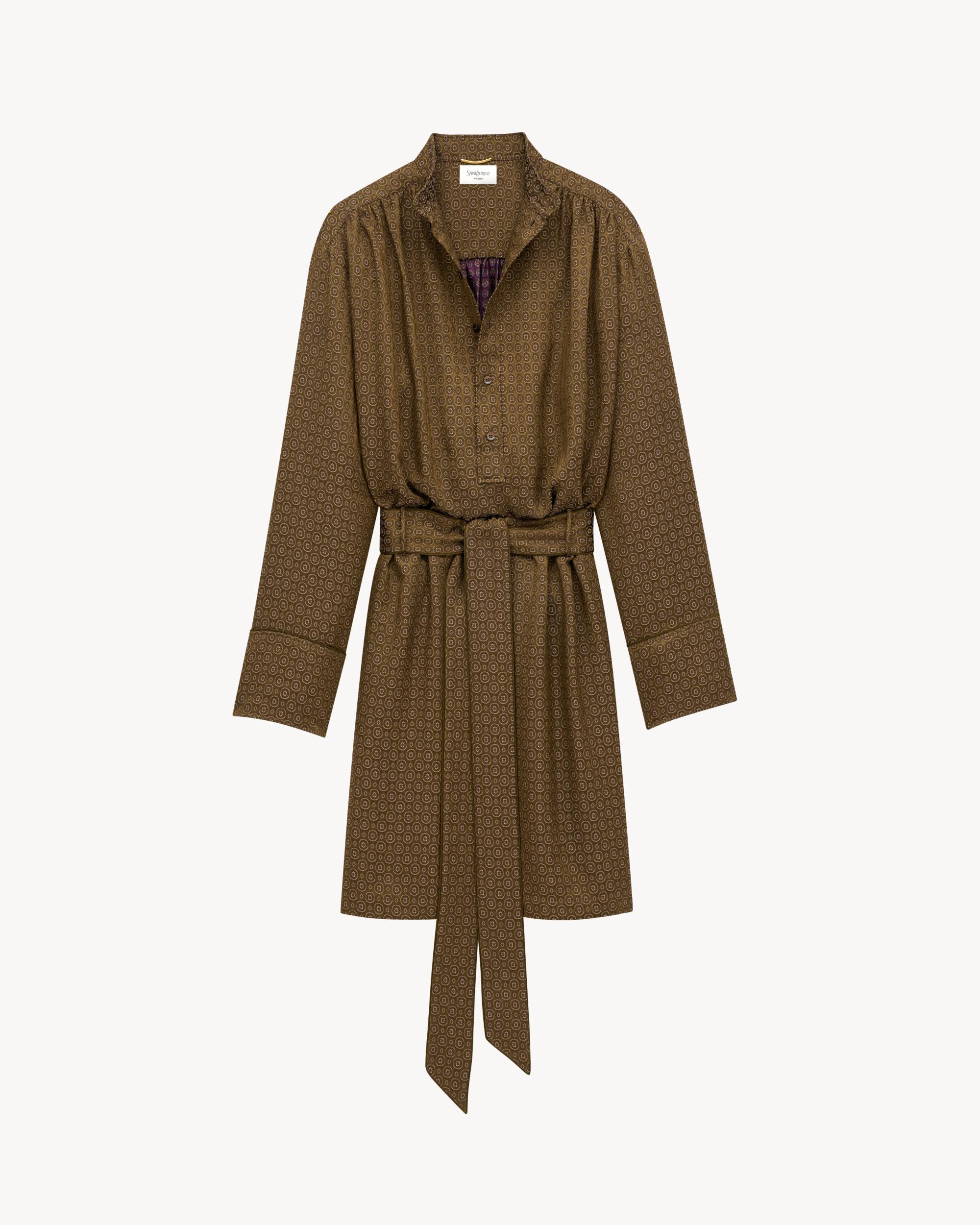 dress in medallion jacquard Product Image