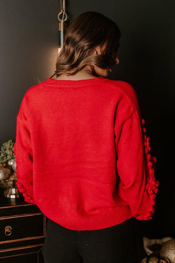 Endless Love Story Knit Sweater Top Product Image