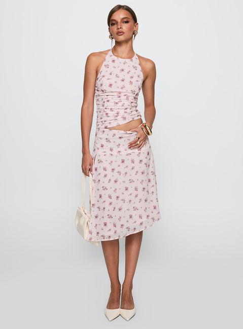 Mixed Media Set Pink Floral Product Image