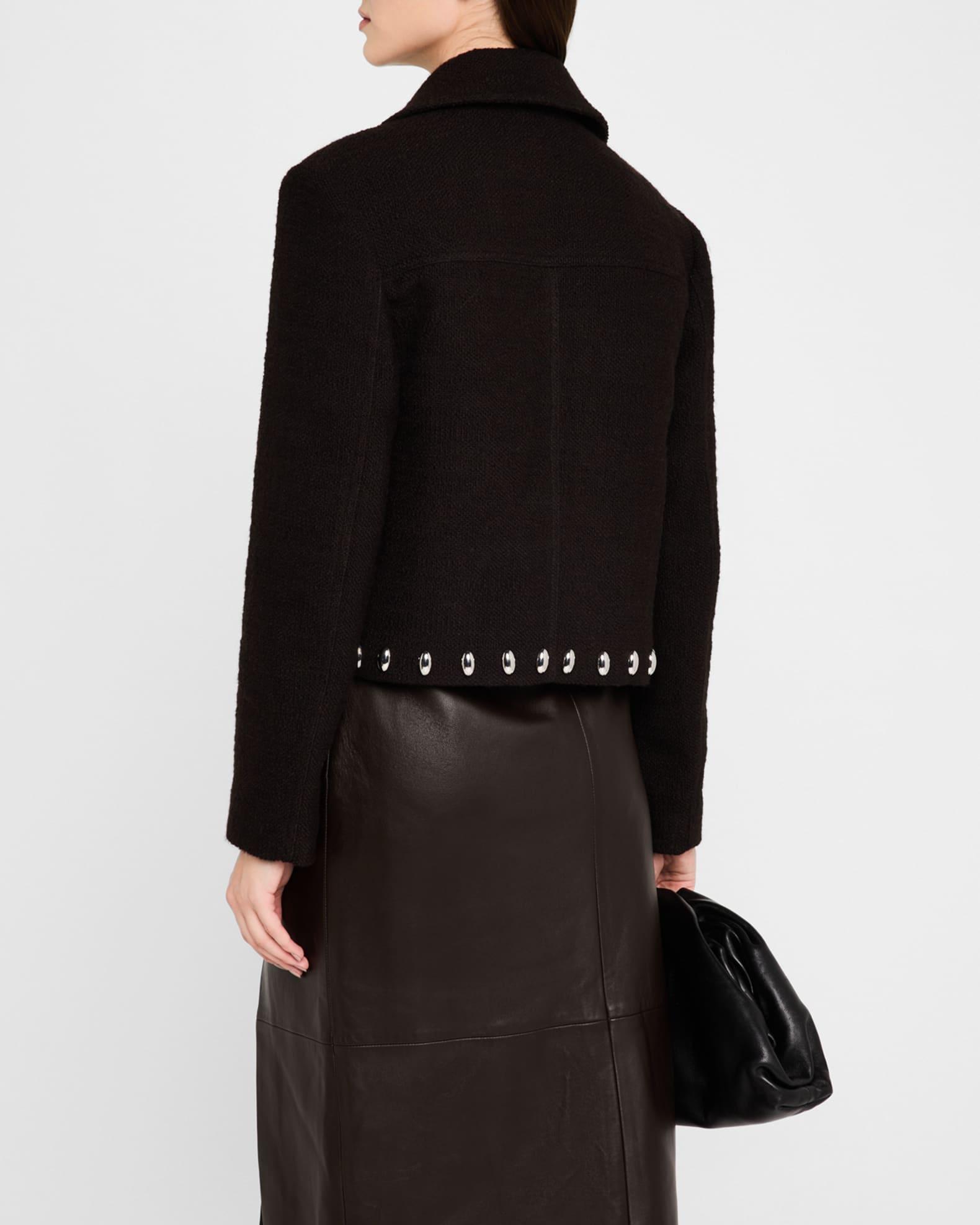 Grey Studded Jacket Product Image