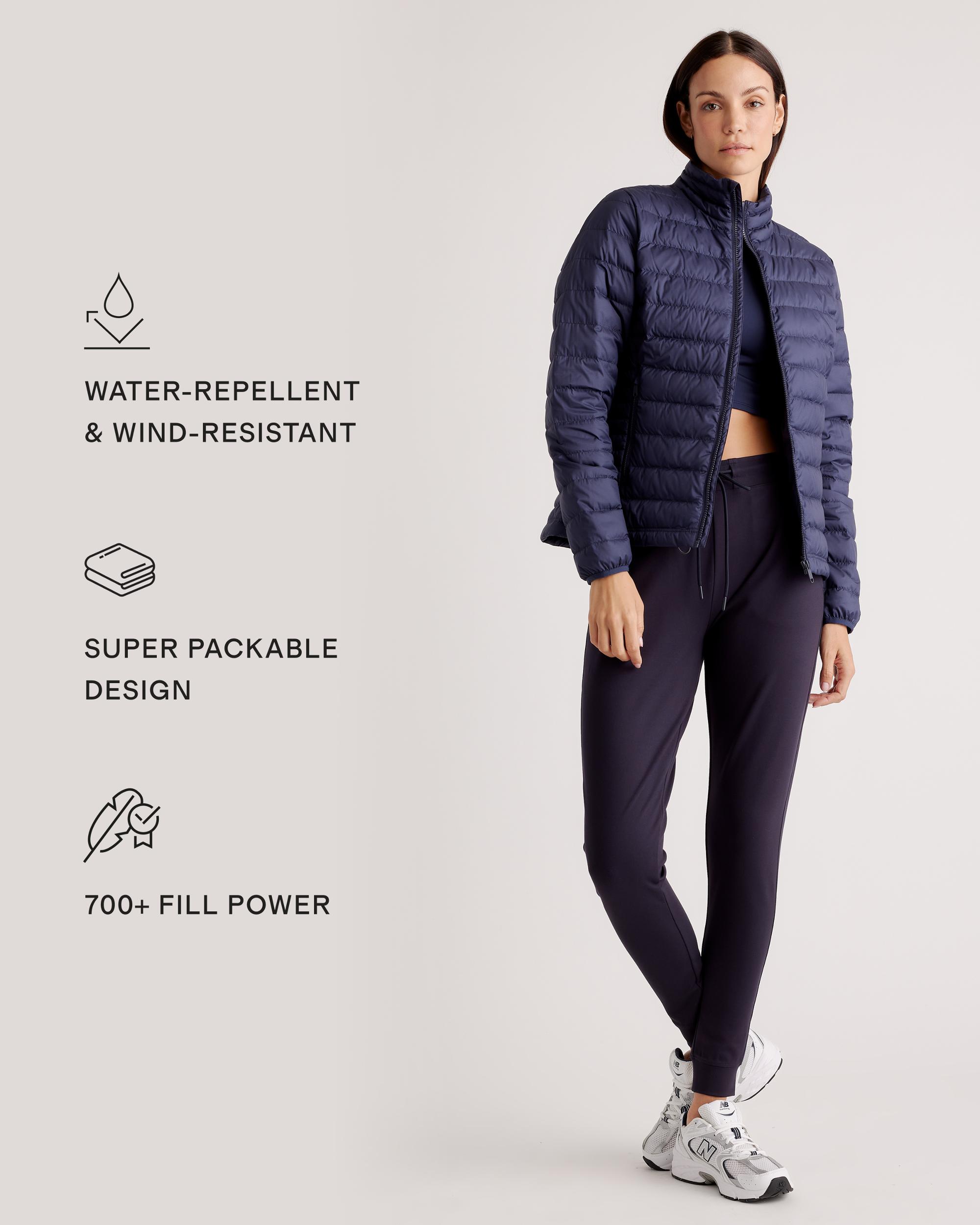 Quince | Women's Lightweight Down Packable Puffer Jacket Recycled Polyester Product Image