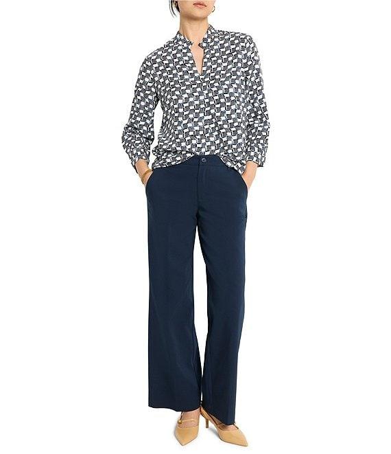 NIC + ZOE 31 Seasonless Cotton Blend Wide Leg Trouser Product Image