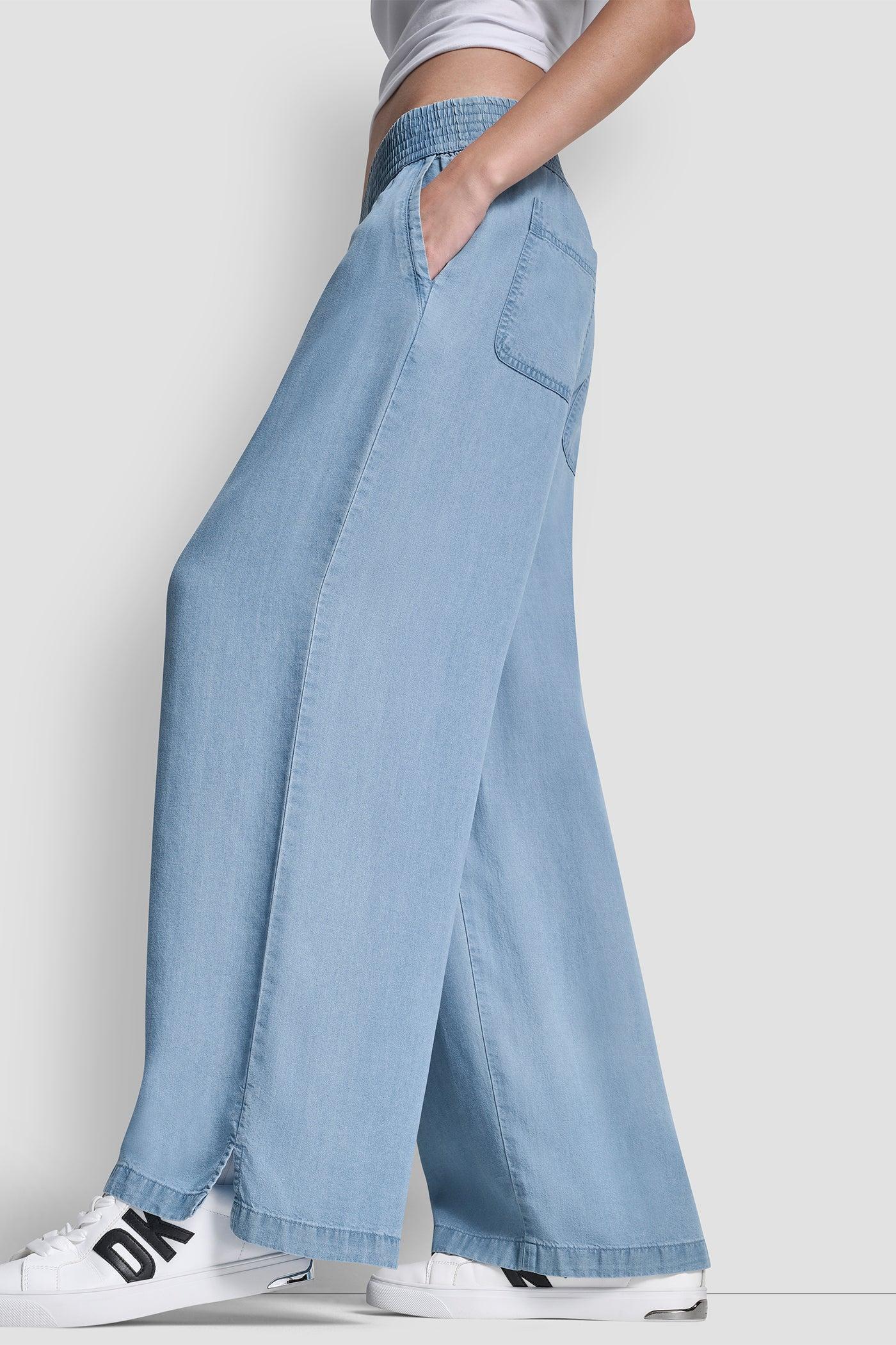 WIDE LEG PULL-ON PANT Product Image