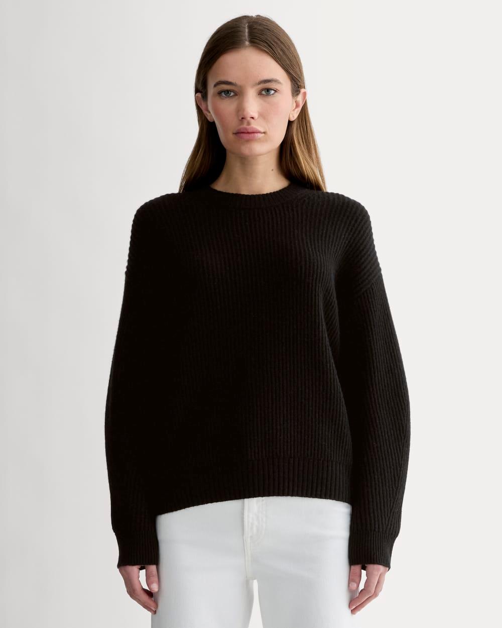 Womens Cocoon Crew in Wool Cashmere Sweater by Everlane Product Image