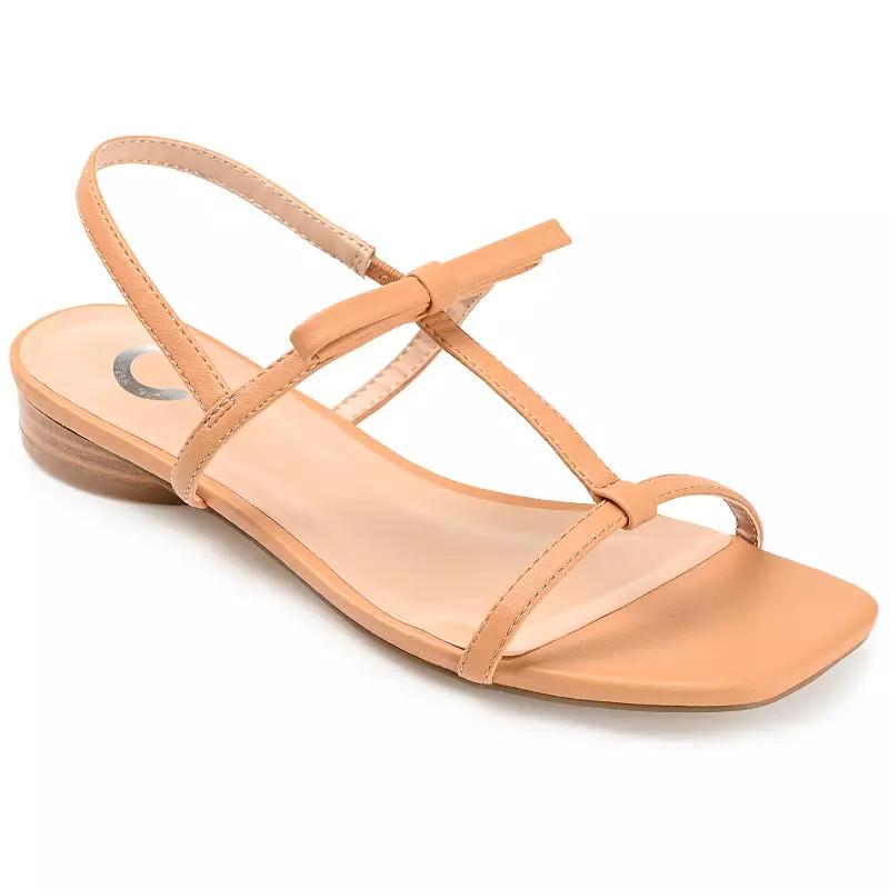Journee Zaidda Women's T-Strap Sandals,  Product Image
