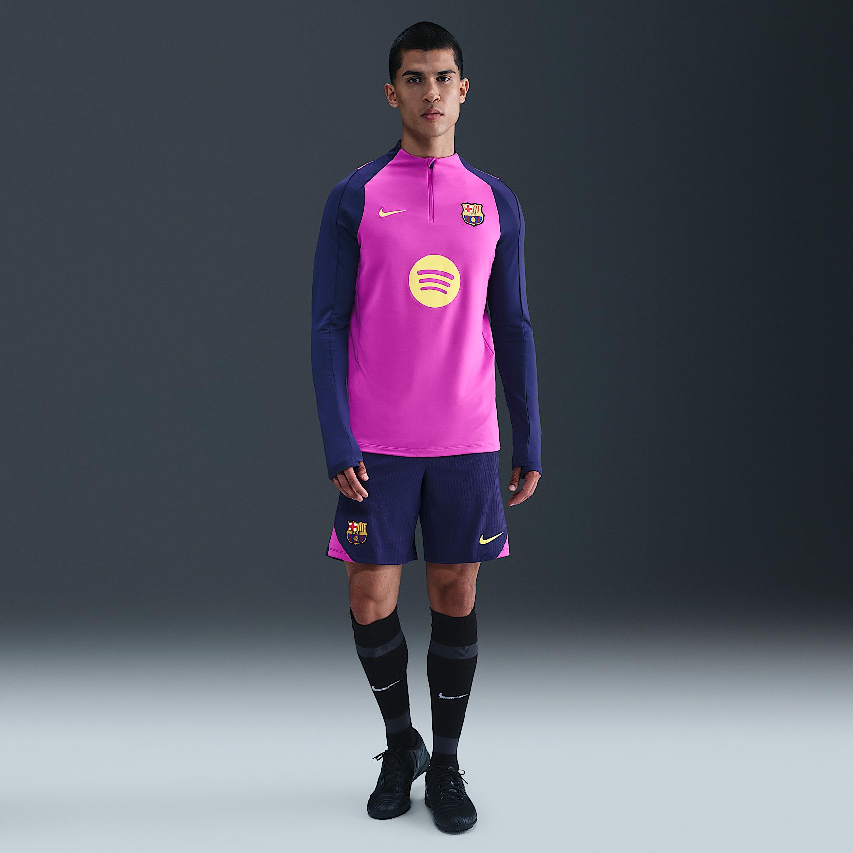 FC Barcelona Strike Nike Mens Dri-FIT Soccer Drill Top | HJ7774-552 Product Image