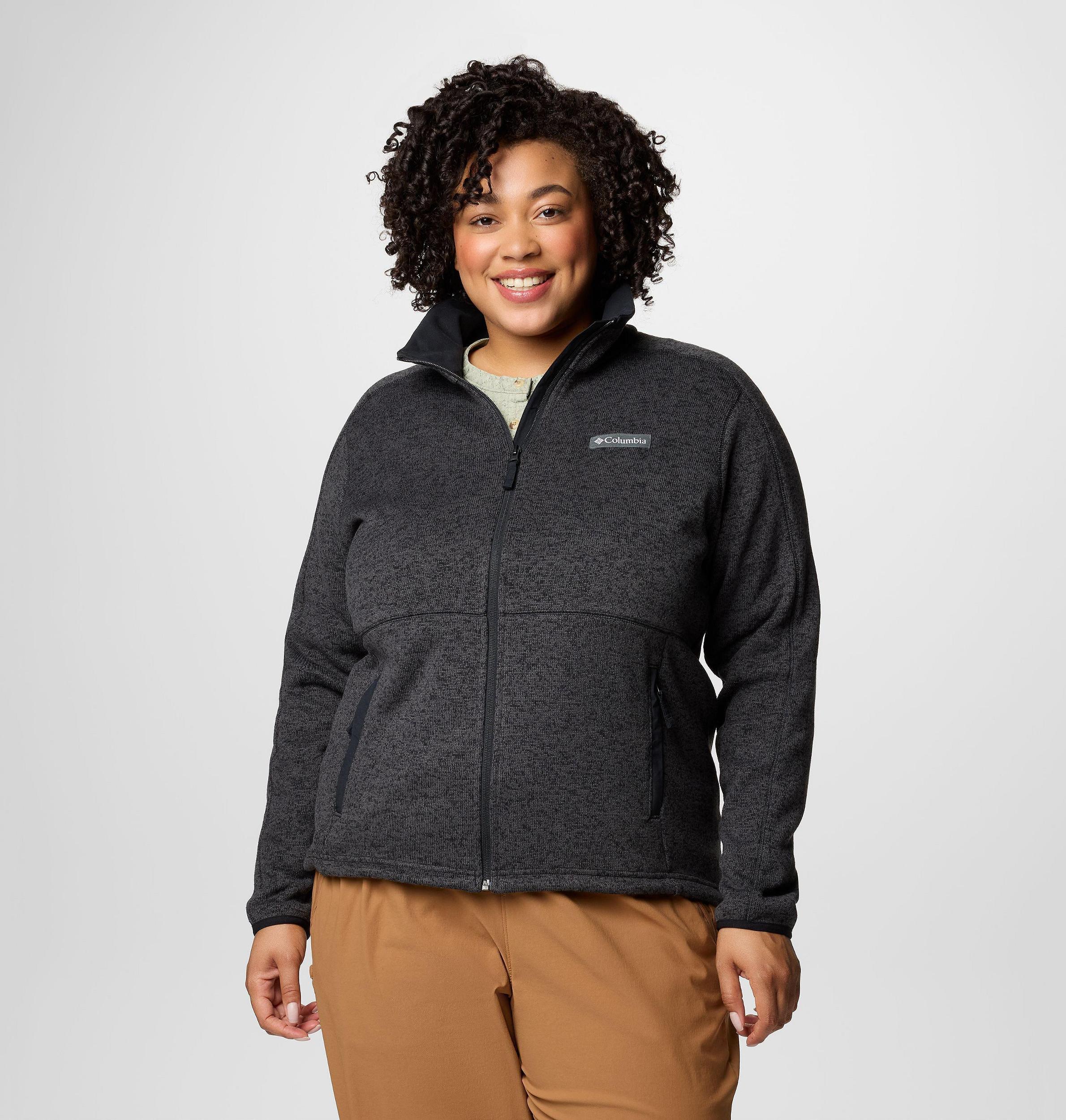 Columbia Womens Sweater Weather II Full Zip Jacket - Plus Size- Product Image