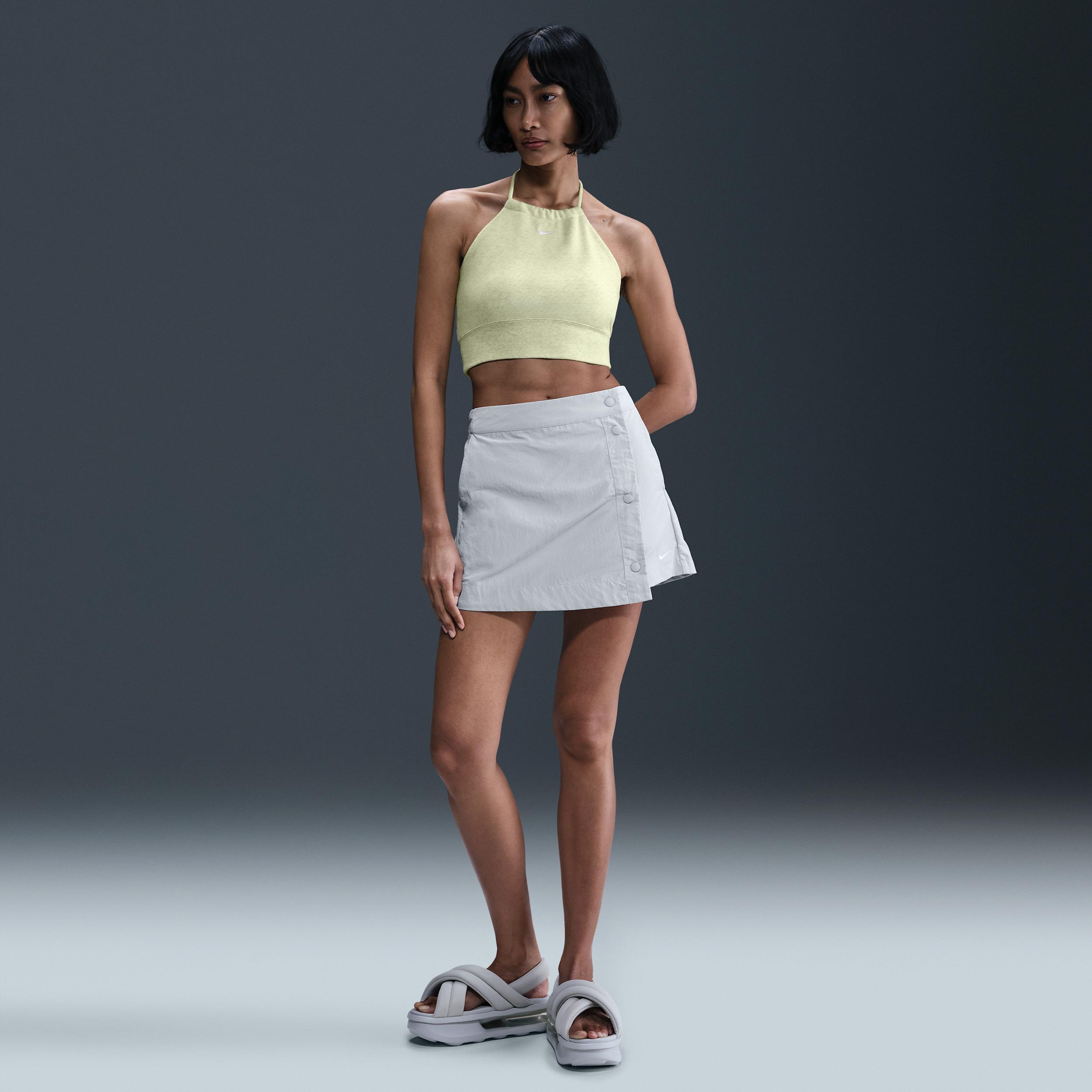 Women's Nike Sportswear Chill Terry Slim Cropped French Terry Halter Top Product Image