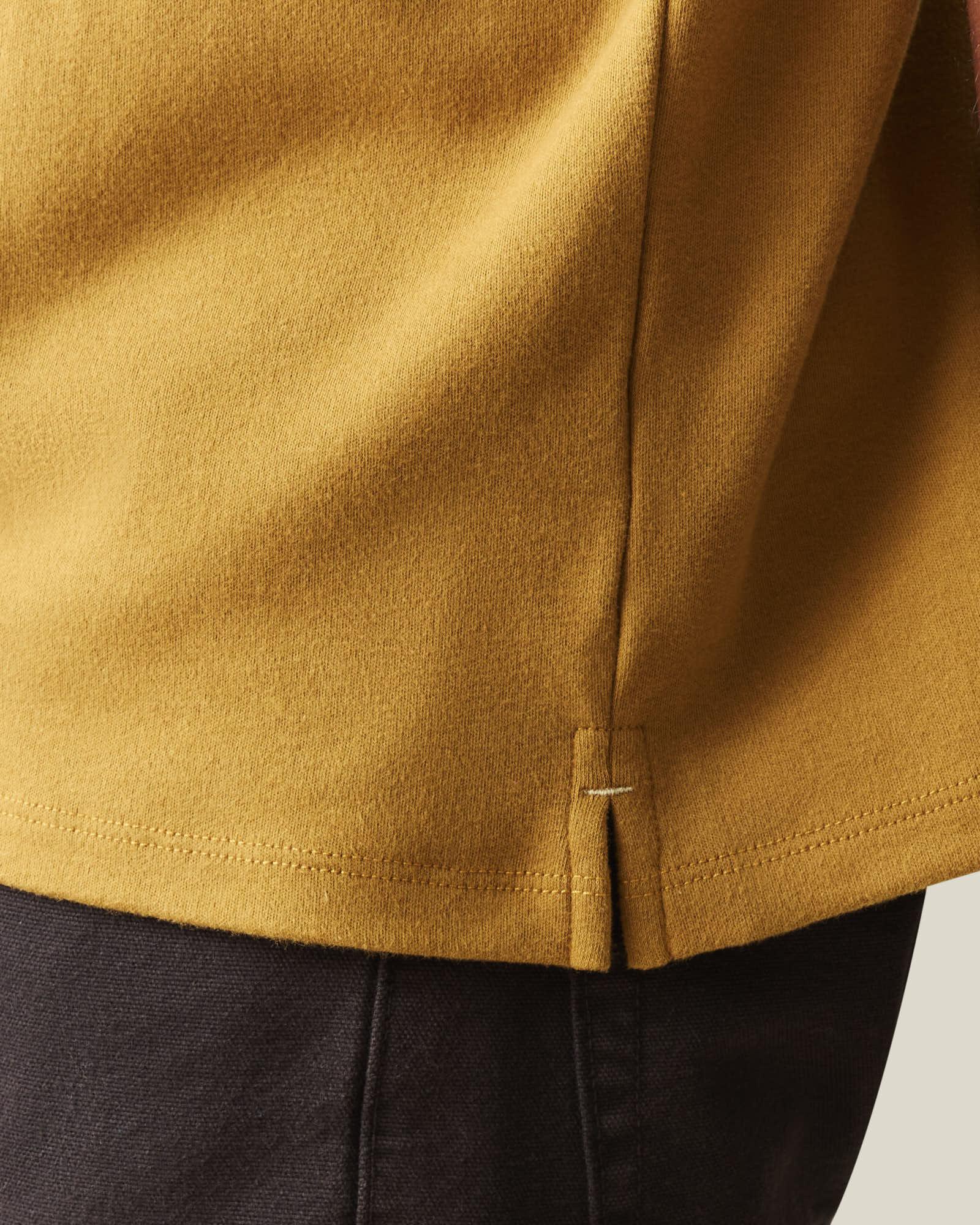 Men's Brushed Crew Tee - Tapenade Solid Product Image