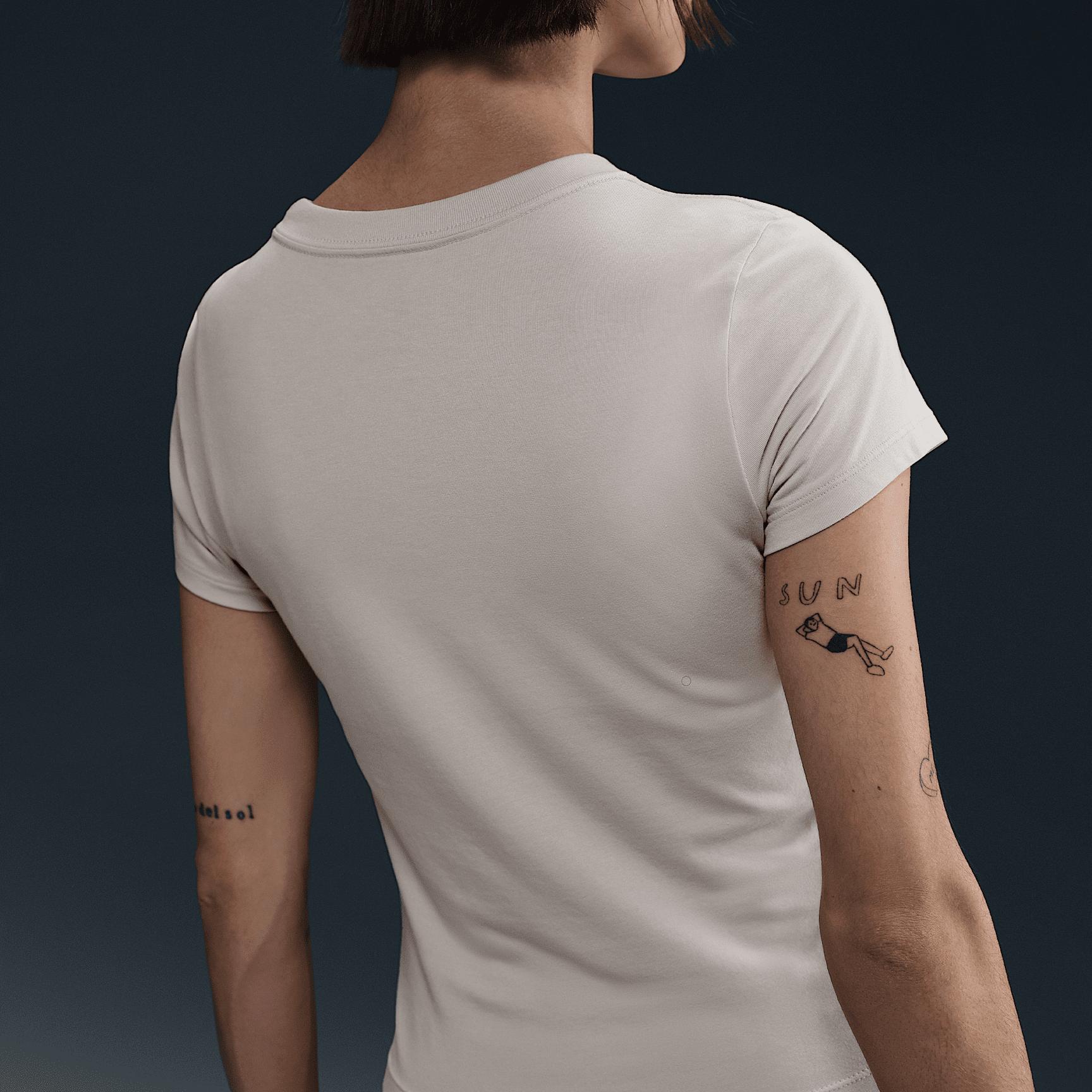 Nike Womens Nike Chill Knit Crop T-Shirt - Womens Product Image