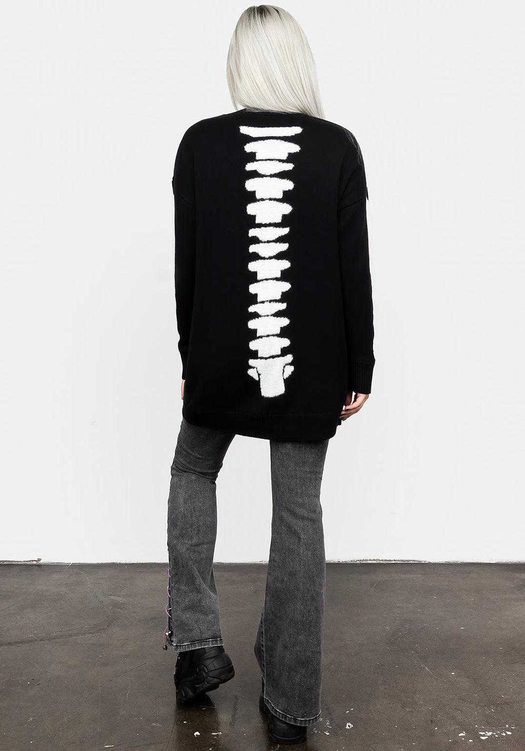 Skeletus Oversized Cardigan Product Image