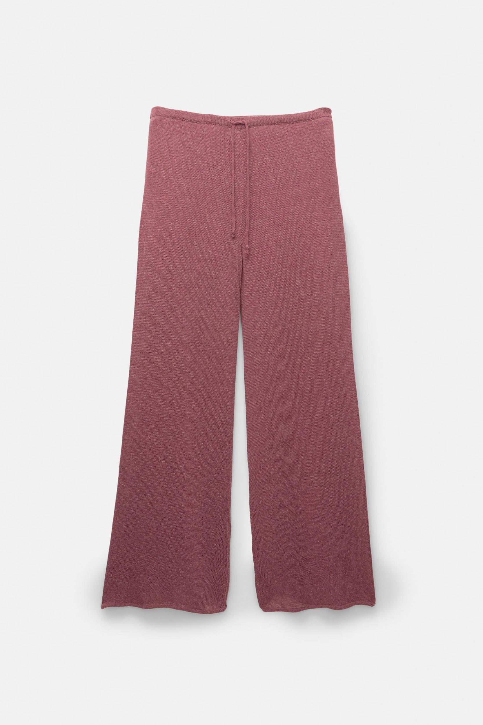 Flowing knit pants Product Image