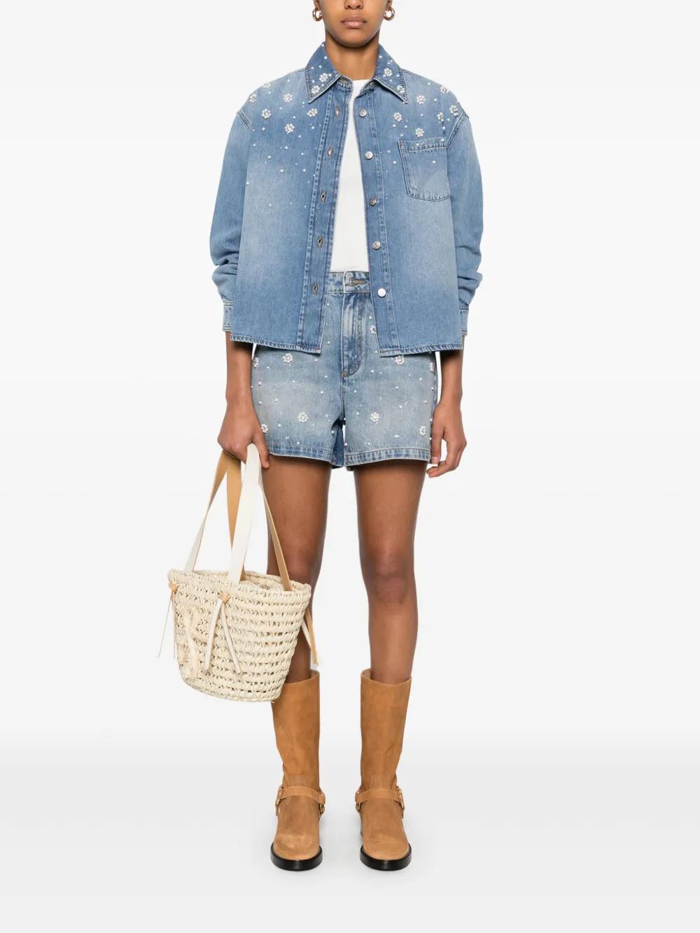 denim shorts Product Image