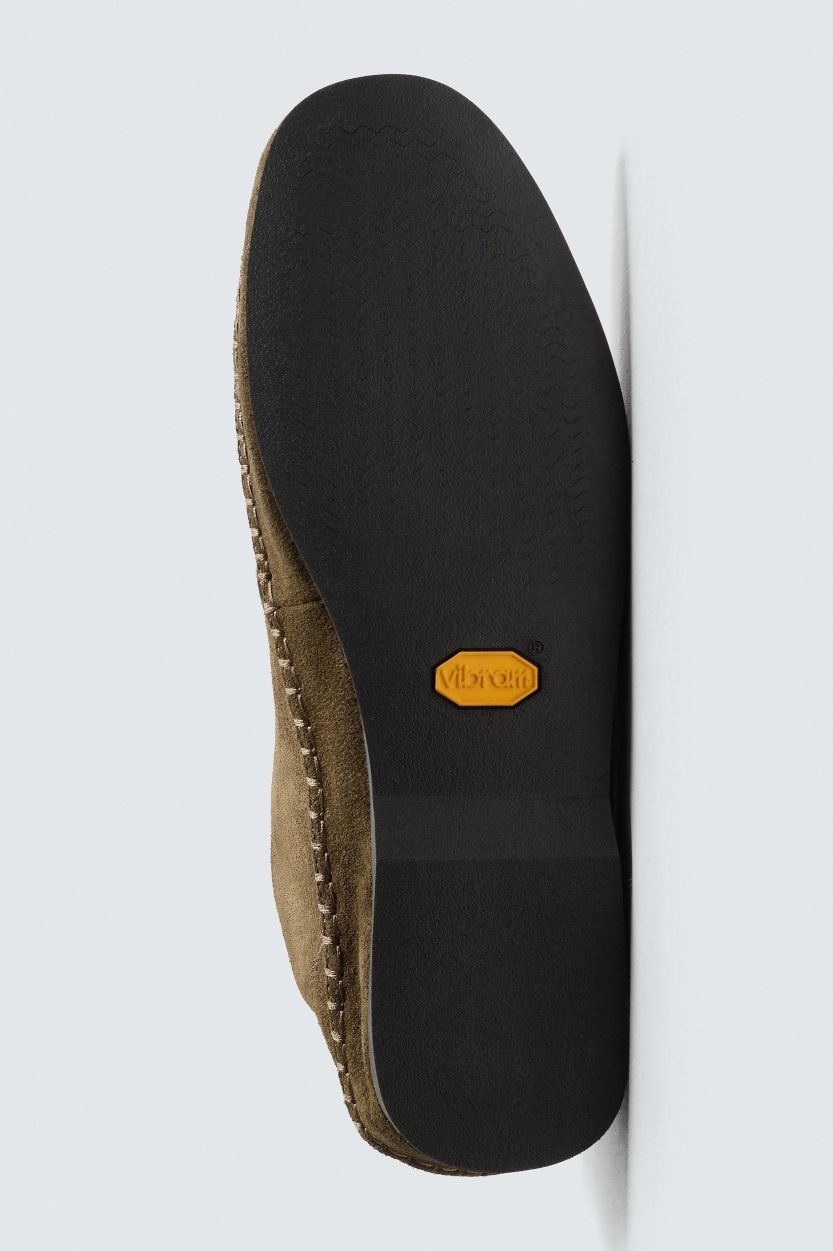 VIBRAM® SOLE LEATHER SHOES AARON LEVINE X ZARA Product Image