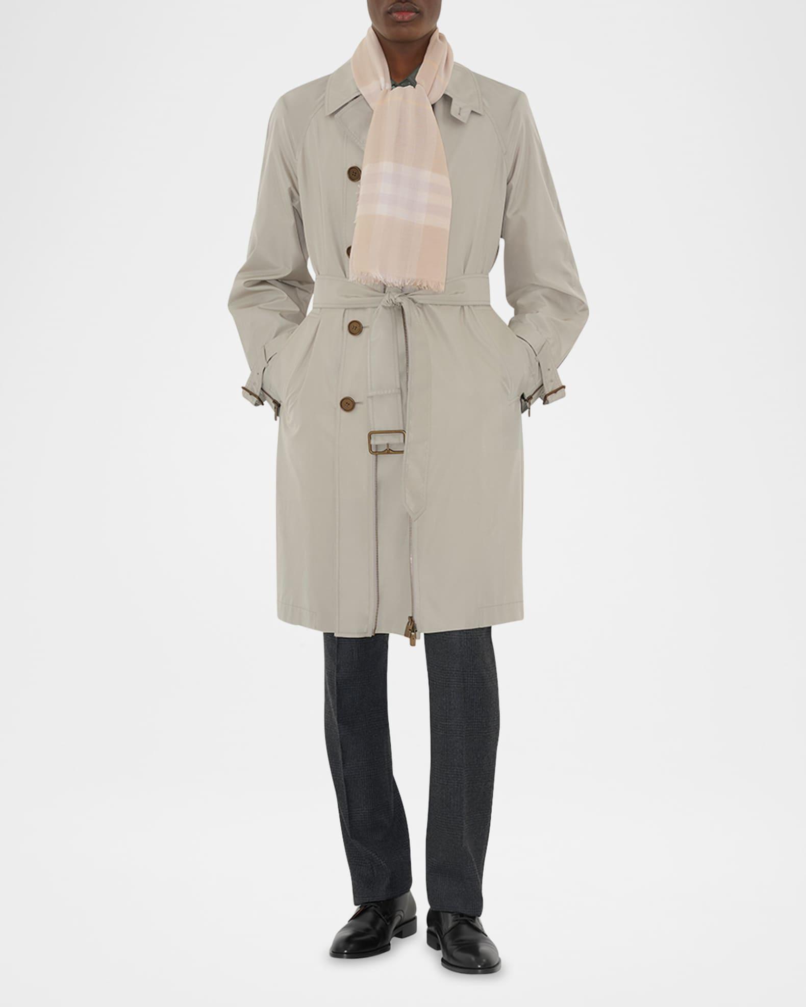 Giant Check Wool Scarf Product Image