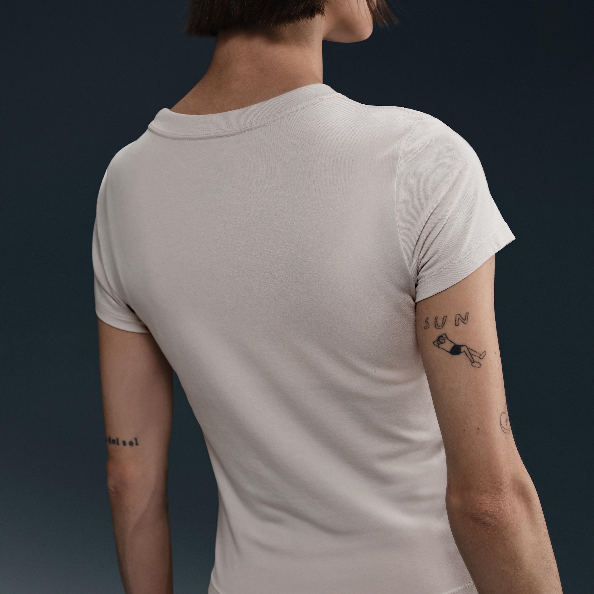 Nike Womens Nike Chill Knit Crop T-Shirt - Womens Product Image